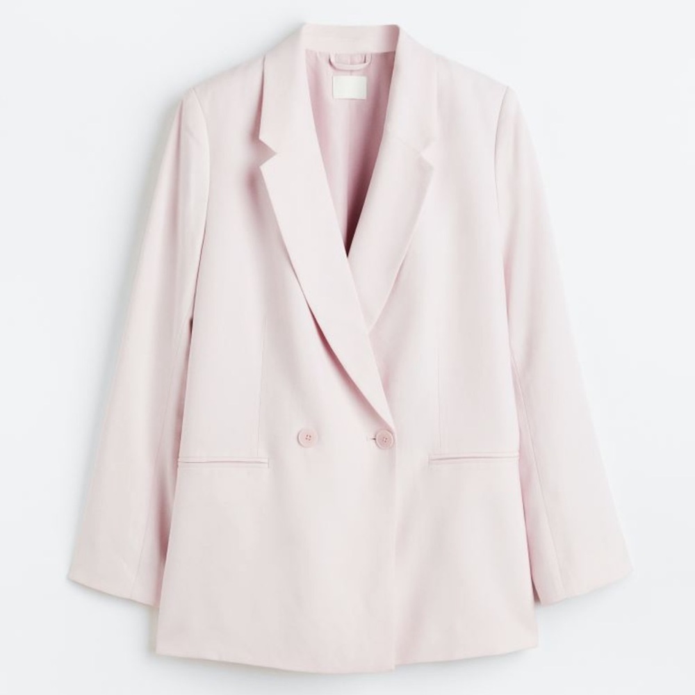 H&M pink blazer